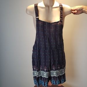 NWT Purple Slouchy Overalls